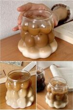 لیوان اسموتی مدل حبابی - تصویر 3