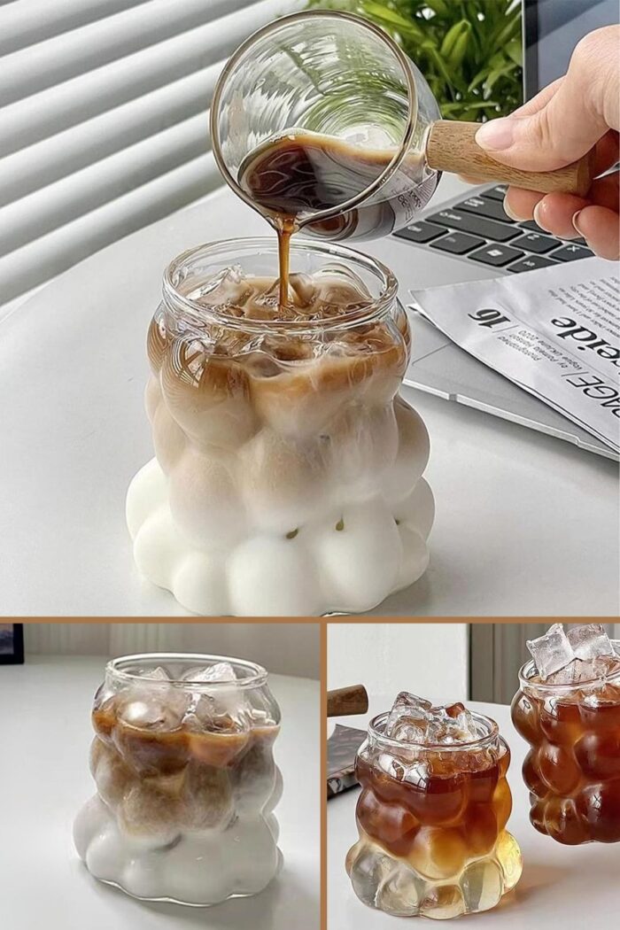 لیوان اسموتی مدل حبابی - تصویر 2