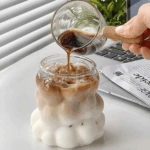 لیوان اسموتی مدل حبابی