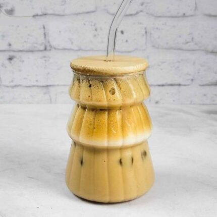 لیوان اسموتی مدل کاج